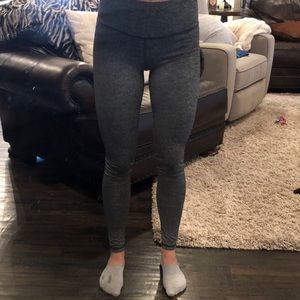 Grey full length leggings